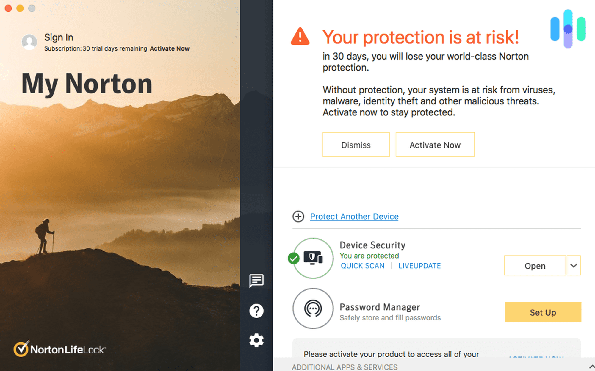Norton App Home Page - Product Header Image