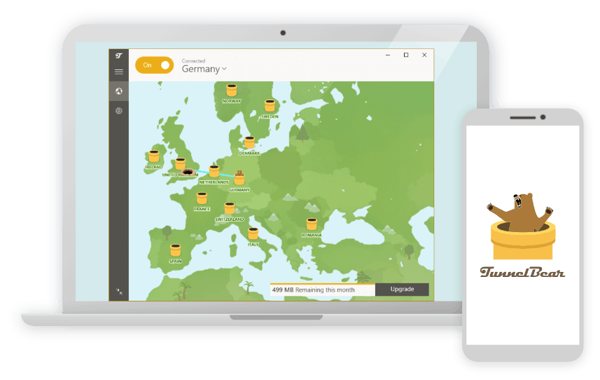 Tunnelbear - Product Header Image